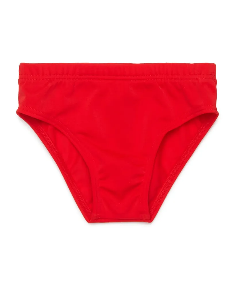 Diesel Badehose mit Diesel-Print - Beachwear - Herren - Rot Rot