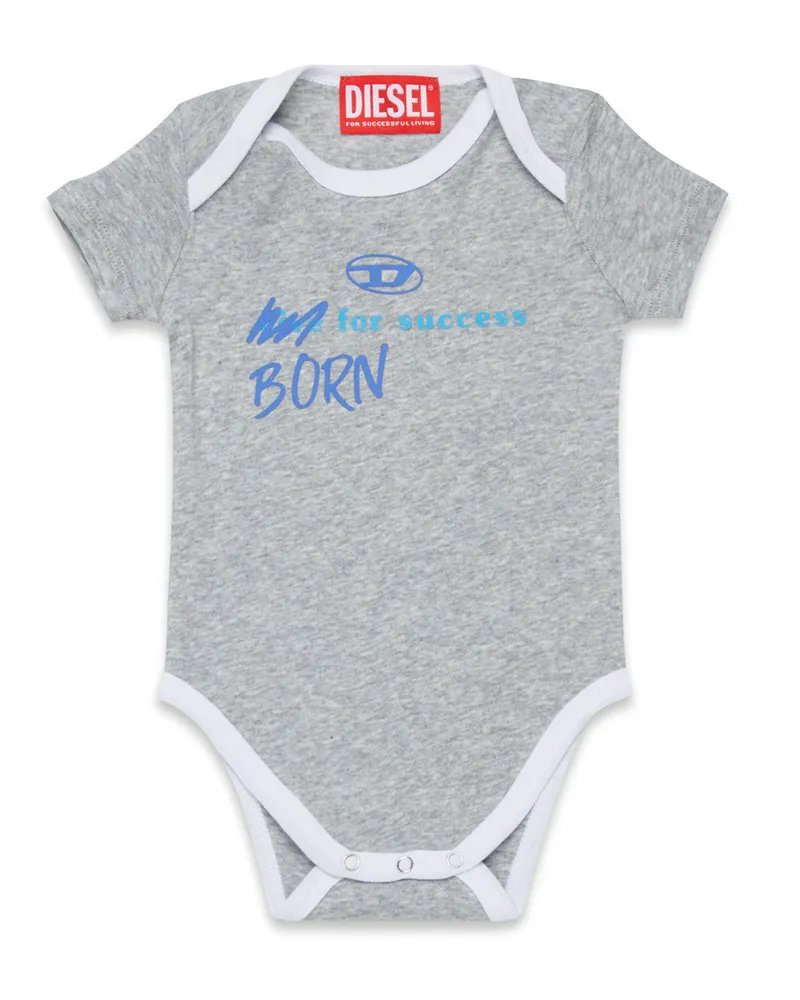 Diesel Born For Success-Bodysuit für Neugeborene - Underwear - Unisex - Grau Grau