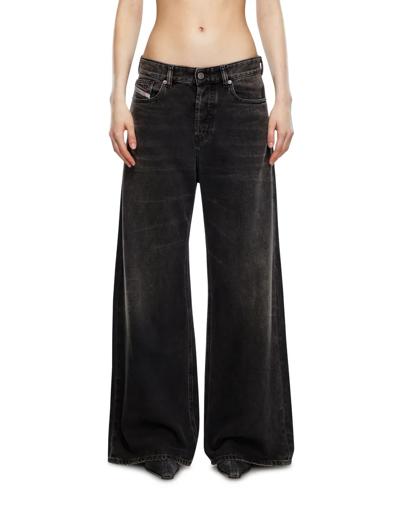 Diesel Relaxed Jeans - 1996 D-Sire - Jeans - Damen - Schwarz Schwarz