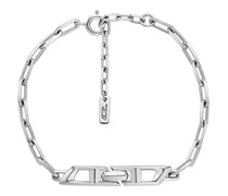 Armband aus sterlingsilber mit kette - Armbänder - Unisex - Silber