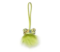 Frosch-Taschenanhänger mit flauschigem Schwanz - Charms und Schlüsselanhänger - Damen - Grün