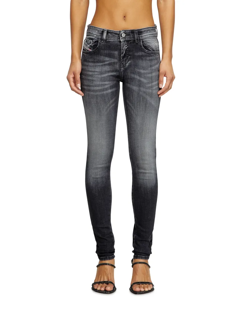 Diesel Skinny Jeans - 2017 Slandy - Jeans - Damen - Schwarz Schwarz