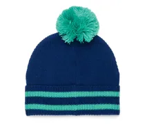 Gestreifte Bommelmütze aus Wollmischung - Weitere Accessoires - Unisex - Bunt