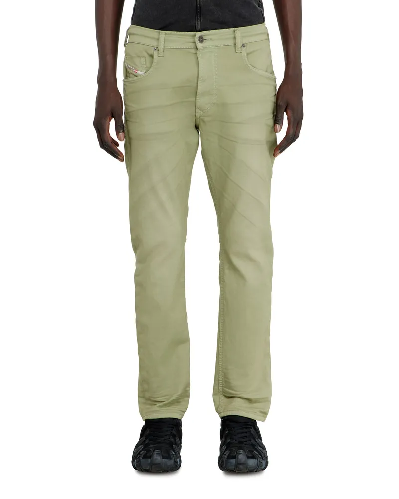 Diesel Regular Regular Waist 2032 D-Krooley-BW Joggjeans, Farbig, Elastischer Bund Grün