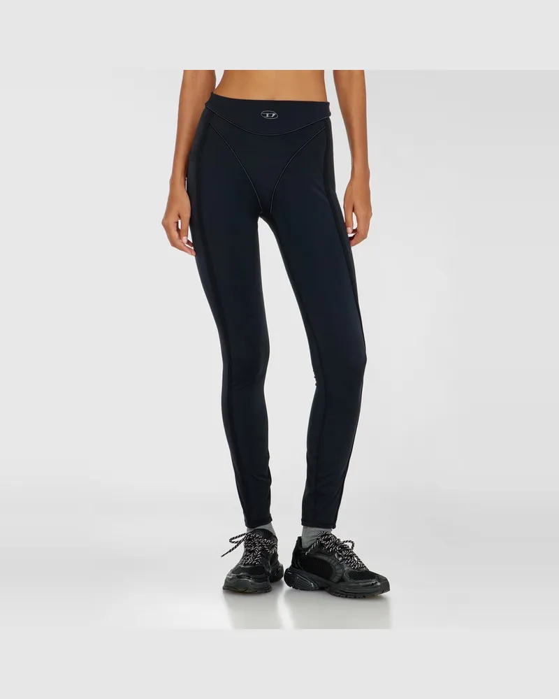 Diesel Leggings aus Mikrofaser - Hosen - Damen 