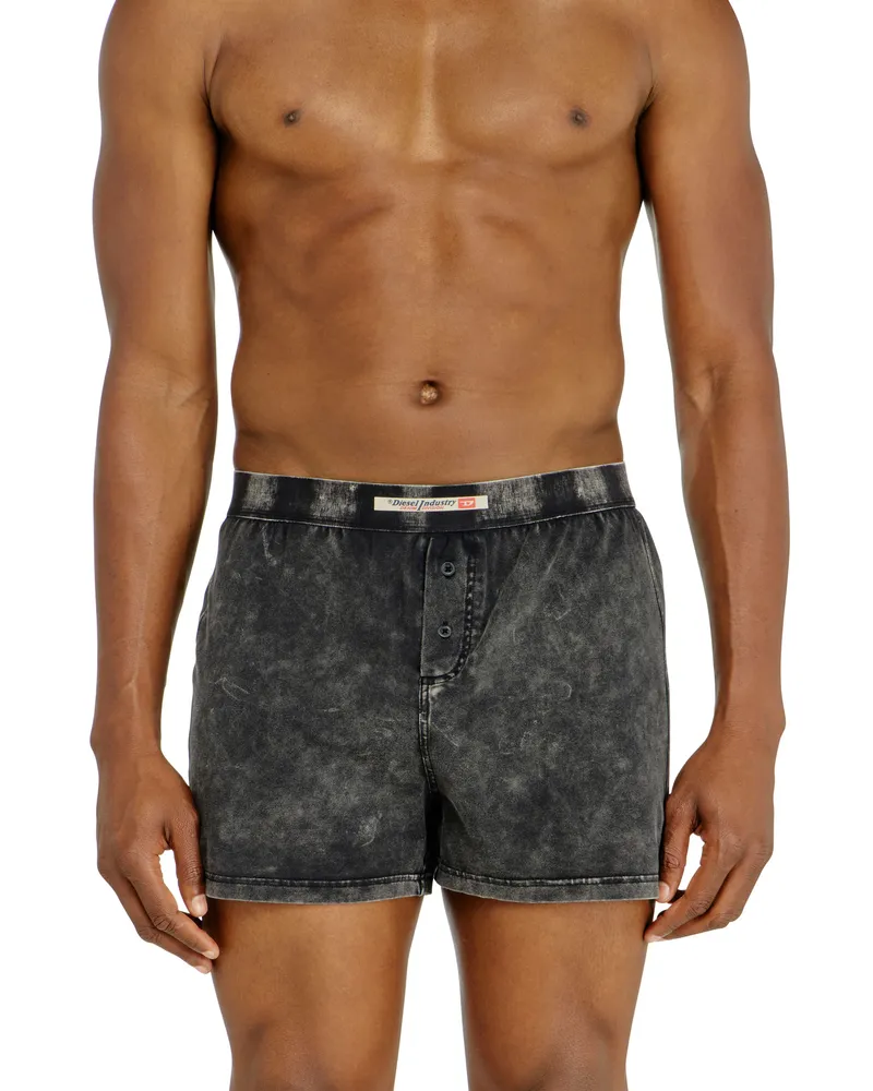 Diesel Boxers aus Baumwolle mit Denim-Effekt - Boxershorts - Herren - Grau Grau