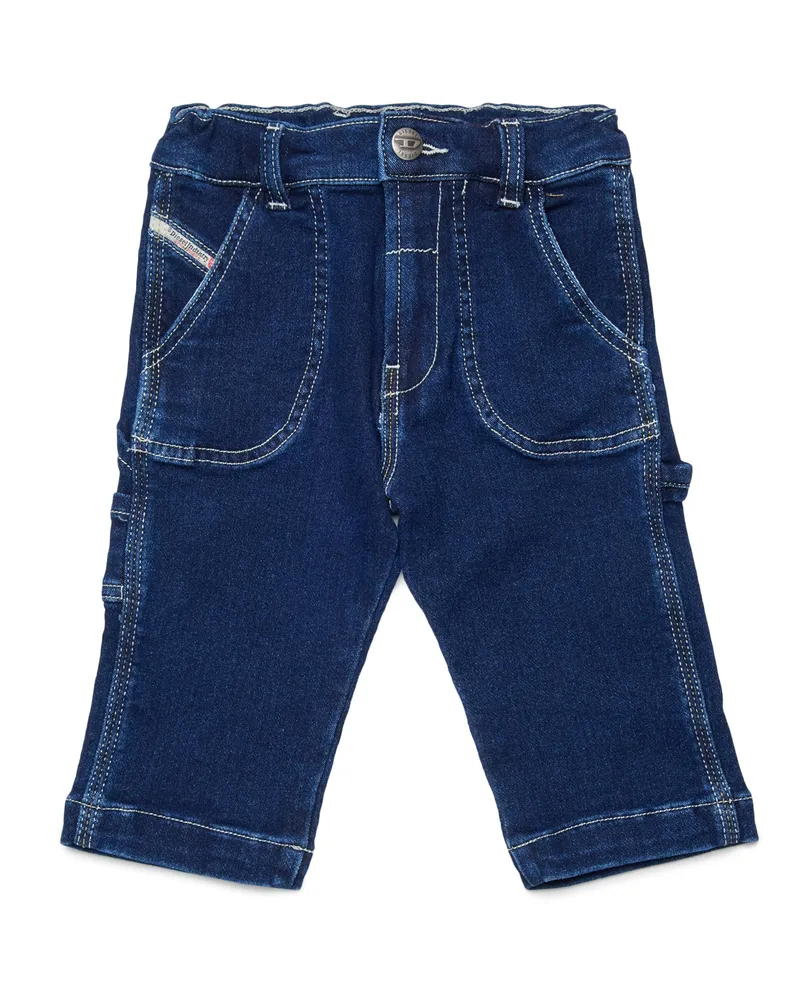 Diesel Regular Jeans-D-Bart Blau