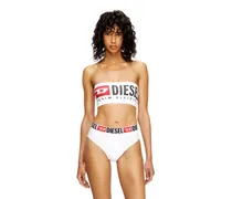 Trägerloser BH mit Maxi-Logo - BHs - Damen - Weiss