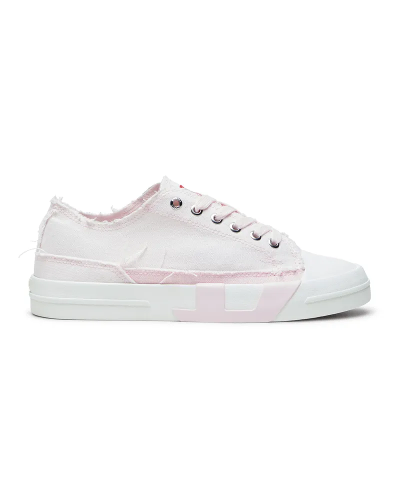 Diesel S-D-Verse-Sneakers aus ausgefranstem Canvas - Sneakers - Damen - Bunt Bunt