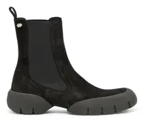 D-Mathieu - Stiefel aus Wildleder mit Gummisohle - Stiefel - Herren - Schwarz