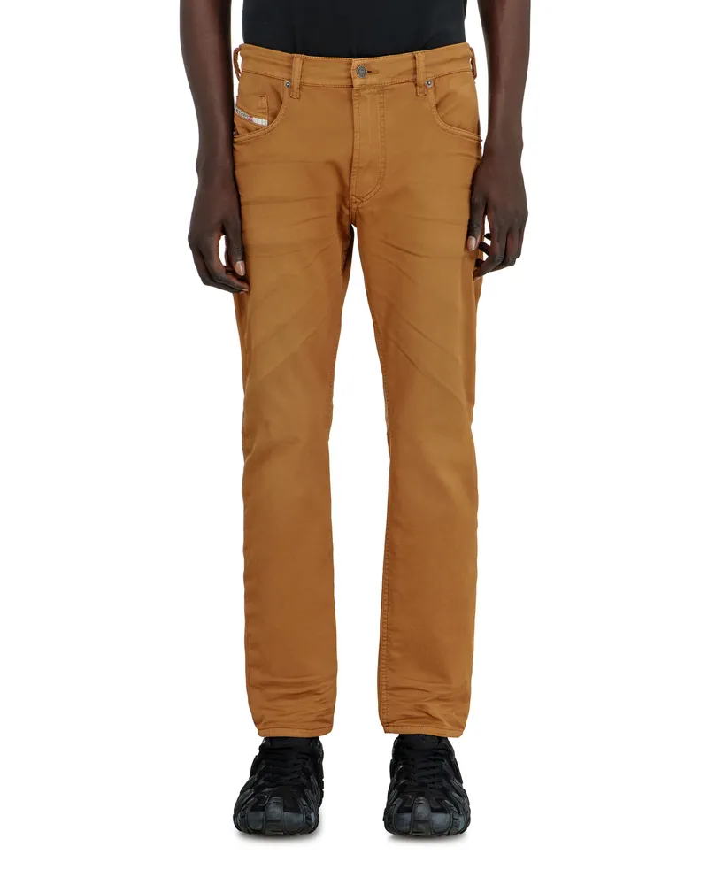 Diesel Regular Regular Waist 2032 D-Krooley-BW Joggjeans, Farbig, Elastischer Bund Braun