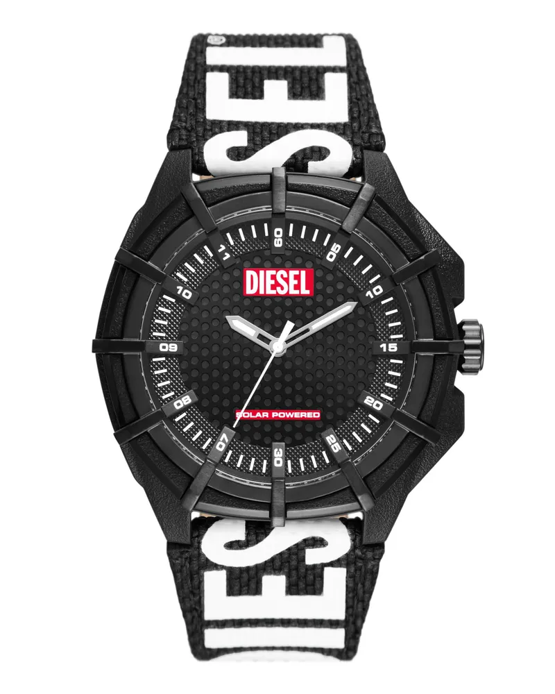 Diesel Framed Leder Solar - Uhren - Bunt