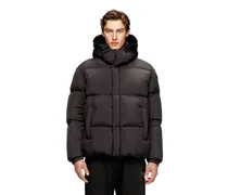 Gesteppte Daunenjacke aus ViralOff Taslan - Winterjacken - Herren - Grau