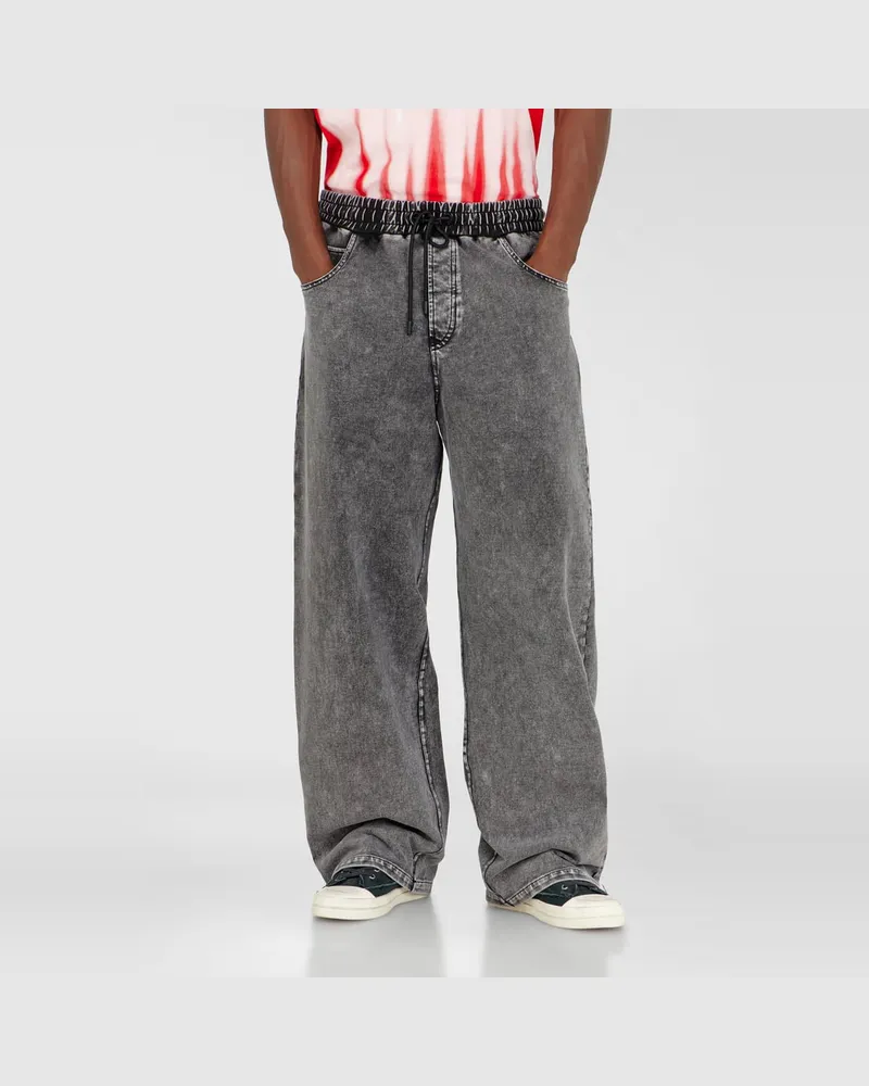 Diesel Sweatpants mit Denim-Effekt - Hosen - Herren - Grau Grau