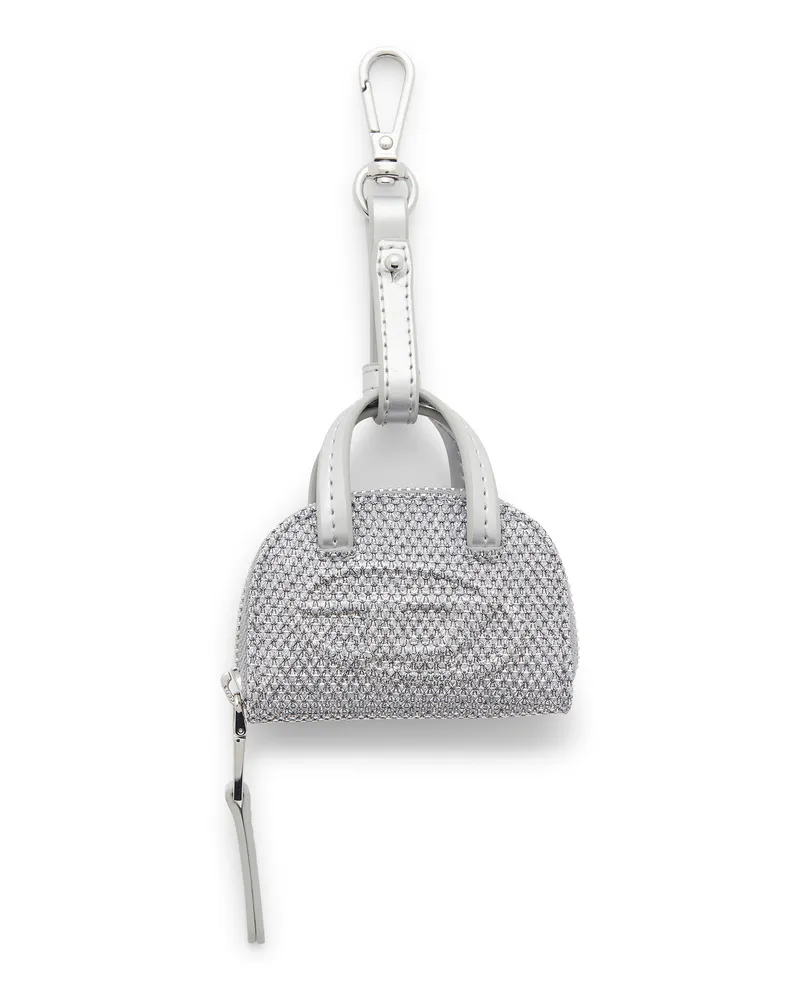 Diesel 1DR Dome - Charm aus Lurexstoff - Charms und Schlüsselanhänger - Damen - Silber Silber