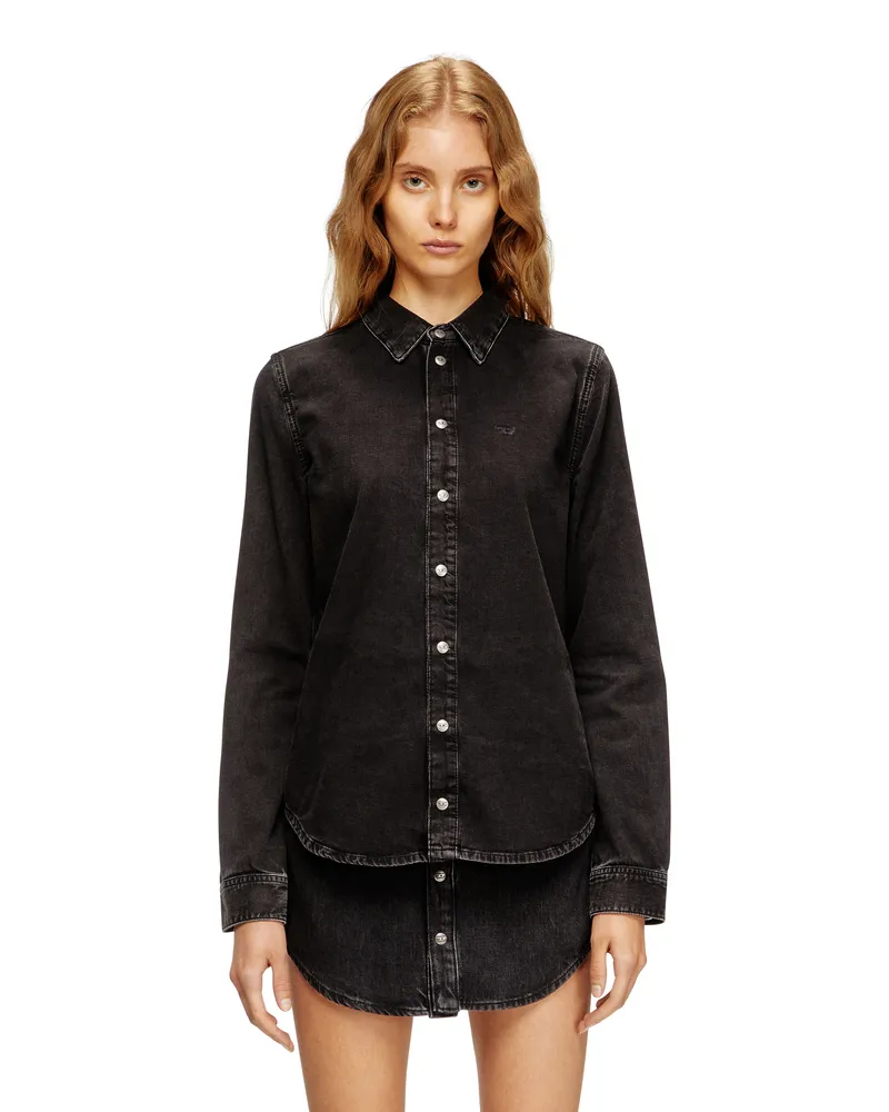 Diesel Jeanshemd mit kontrastierenden Nähten - Denimhemden - Damen - ToBeDefined Tobedefined
