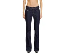 Bootcut Jeans Low Waist 1969 D-Ebbey, Dunkelblau, Reißverschluss