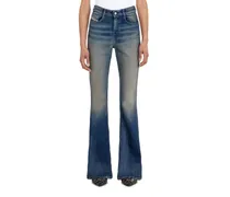 Bootcut Jeans High Waist 1973 D-Partt, Dunkelblau, Reißverschluss