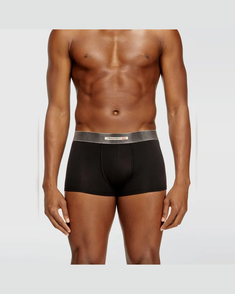 Diesel Boxershorts aus Stretch-Baumwolle mit Satinbund im Dreierpack - Boxershorts - Herren - Schwarz Schwarz