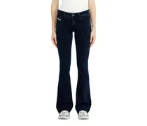 Bootcut Jeans Low Waist 1969 D-Ebbey, Dunkelblau, Reißverschluss