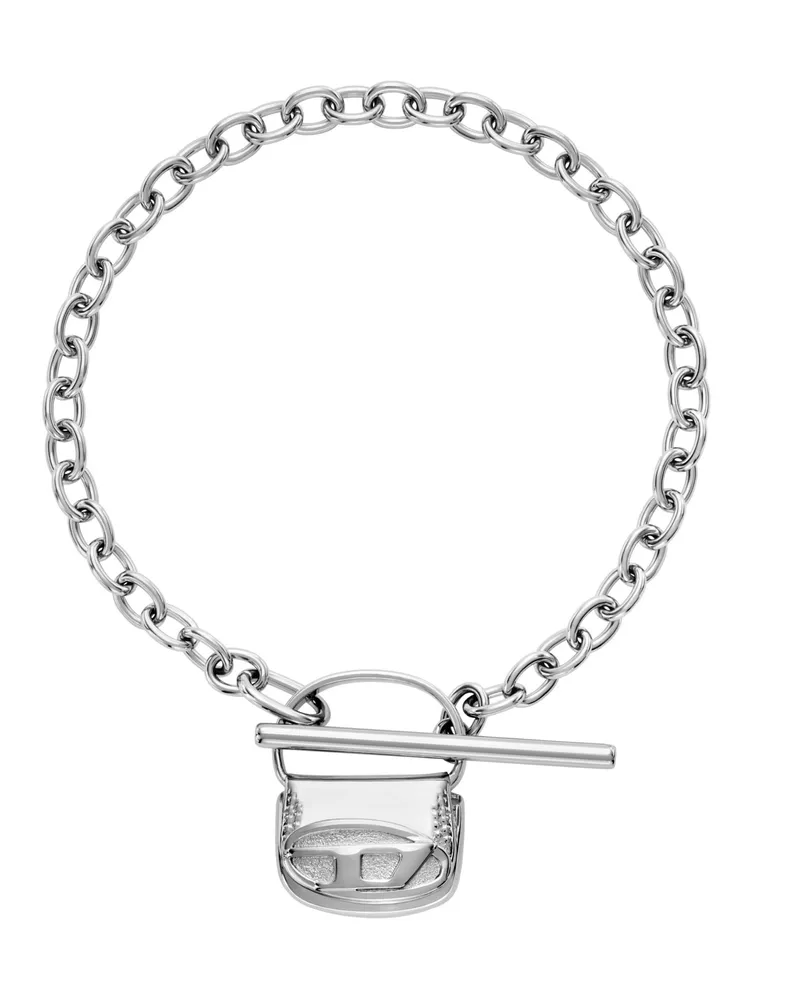Diesel Armband aus Edelstahl - Armbänder - Unisex - Silber Silber