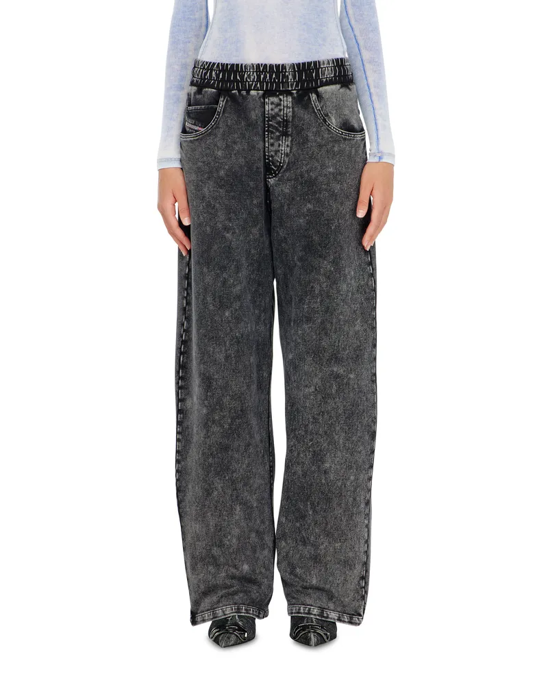 Diesel Sweatpants mit Denim-Effekt - Hosen - Damen - Grau Grau