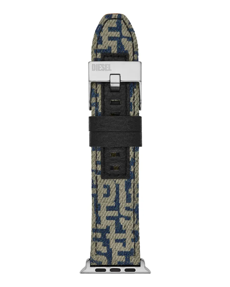 Diesel Denimarmband mit Apple Watch, 42-mm, 44-mm, 45-mm - Smartwatches Accessoires - Unisex - Blau Blau
