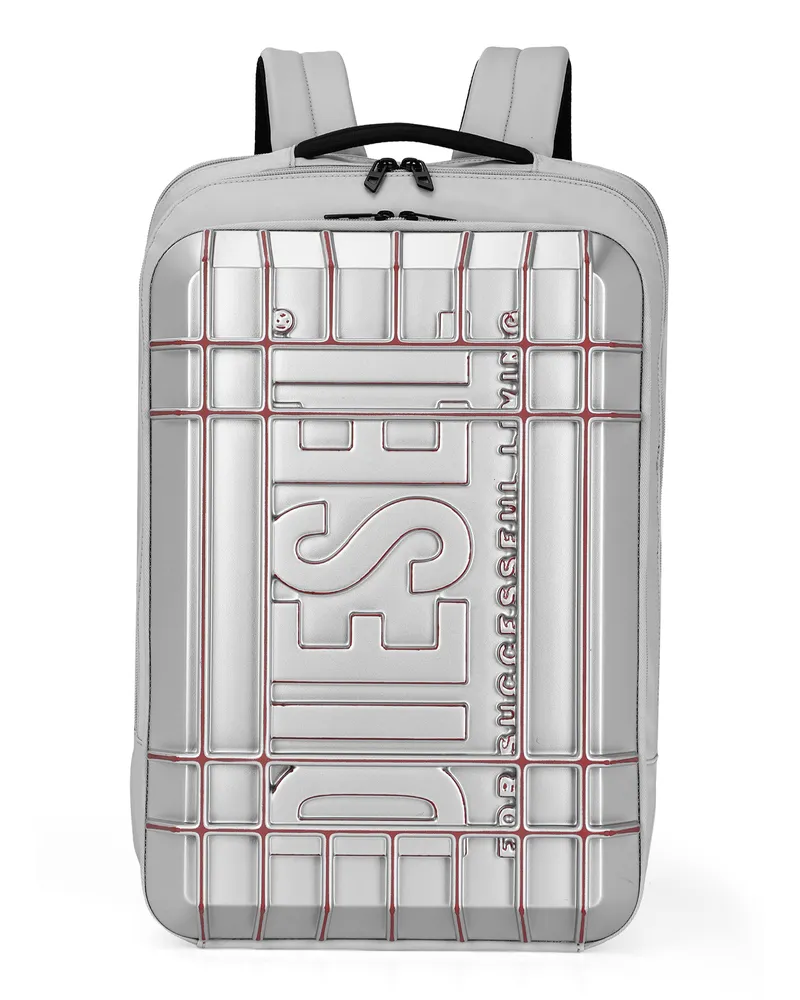 Diesel Robuster Reiserucksack - Rucksäcke - Unisex - Silber 