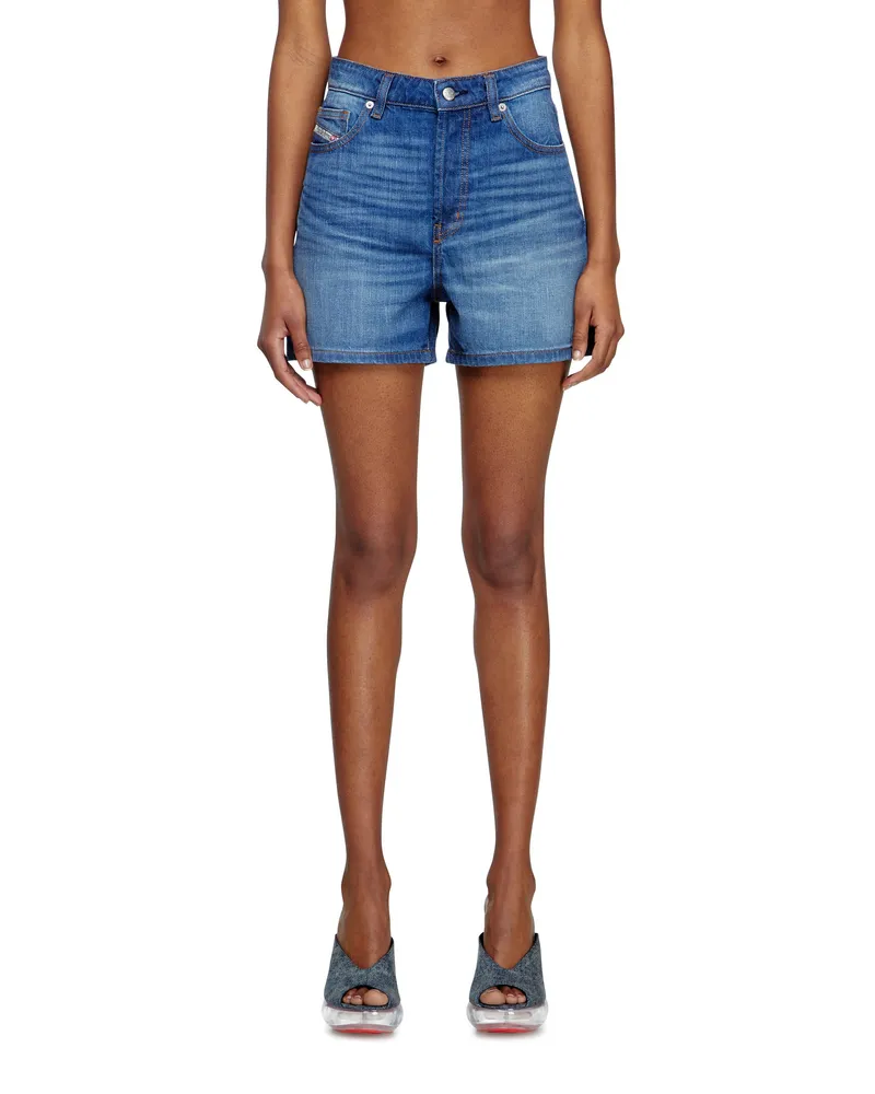 Diesel Shorts aus Denim - Kurze Hosen - Damen - Blau Blau