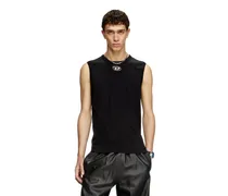 Tanktop mit Metallic-Oval D - T-Shirts - Herren - Schwarz