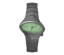 D-Rush gunmetal Edelstahl-Uhr - Uhren - Herren - Grau
