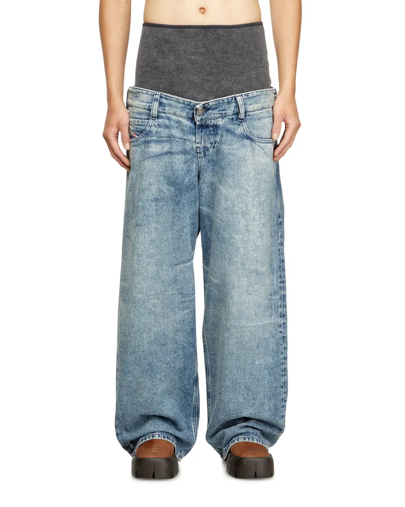 Diesel Relaxed Jeans - D-Eni - Jeans - Herren - Blau Blau