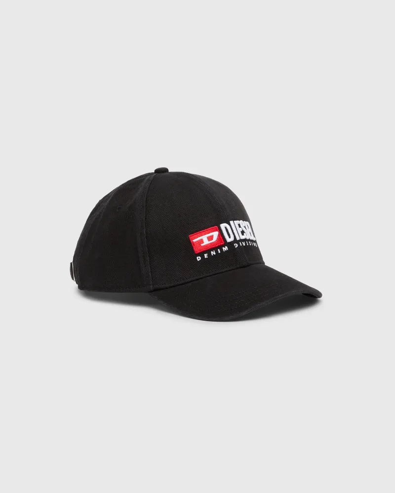 Diesel Basecap mit Logostickerei - Hüte - Herren - Schwarz Schwarz