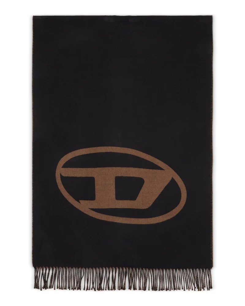 Diesel Wendbarer zweifarbiger Schal aus Wolle - Schals - Herren - ToBeDefined Tobedefined