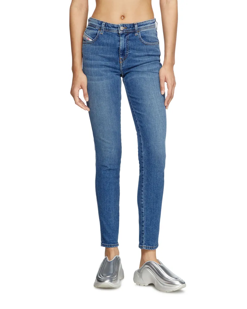 Diesel Skinny Jeans - 2015 Babhila - Jeans - Damen - Blau Blau