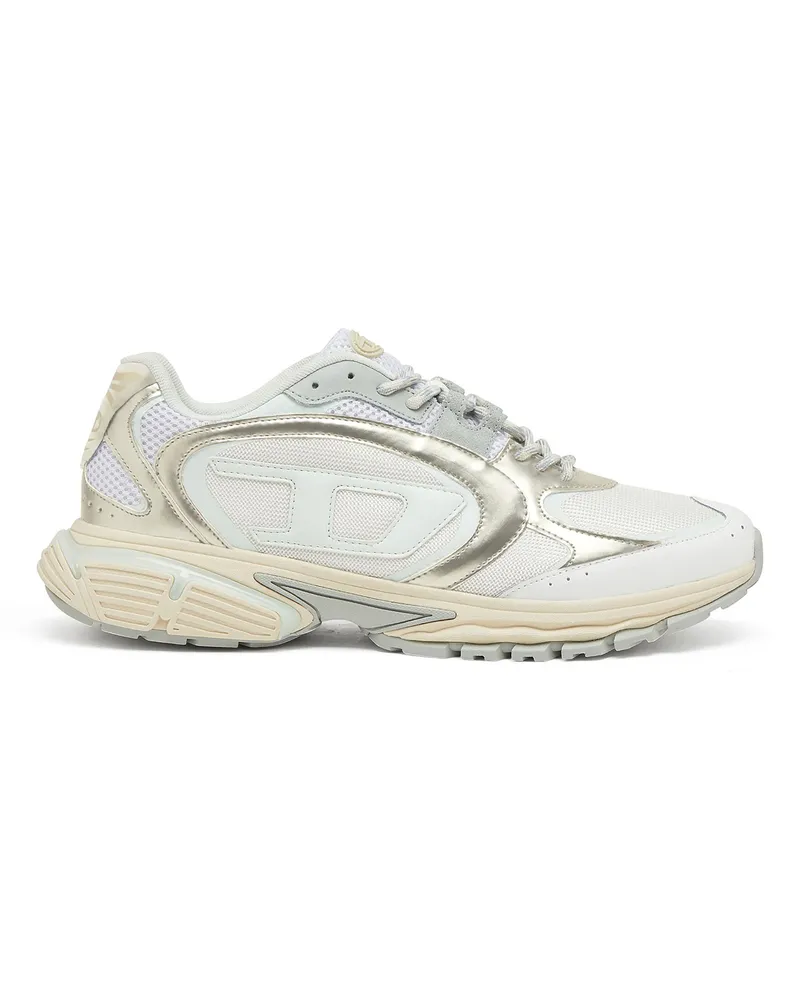 Diesel S-D-Runner X Laufschuhe mit metallischen Details - Sneakers - Damen - Weiss Weiss