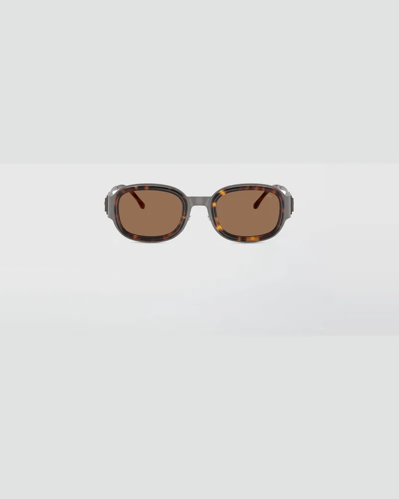 Diesel Quadratische Sonnenbrillen - Sonnenbrille - Unisex - Braun Braun