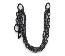 Charme an Kette und Seil - Charms und Schlüsselanhänger - Unisex - Schwarz