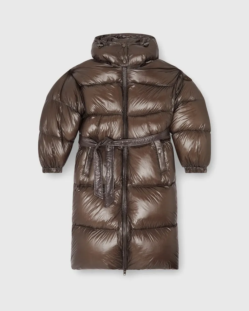 Diesel Daunen-Steppmantel aus ultraleichtem Ripstop - Winterjacken - Damen - Braun Braun