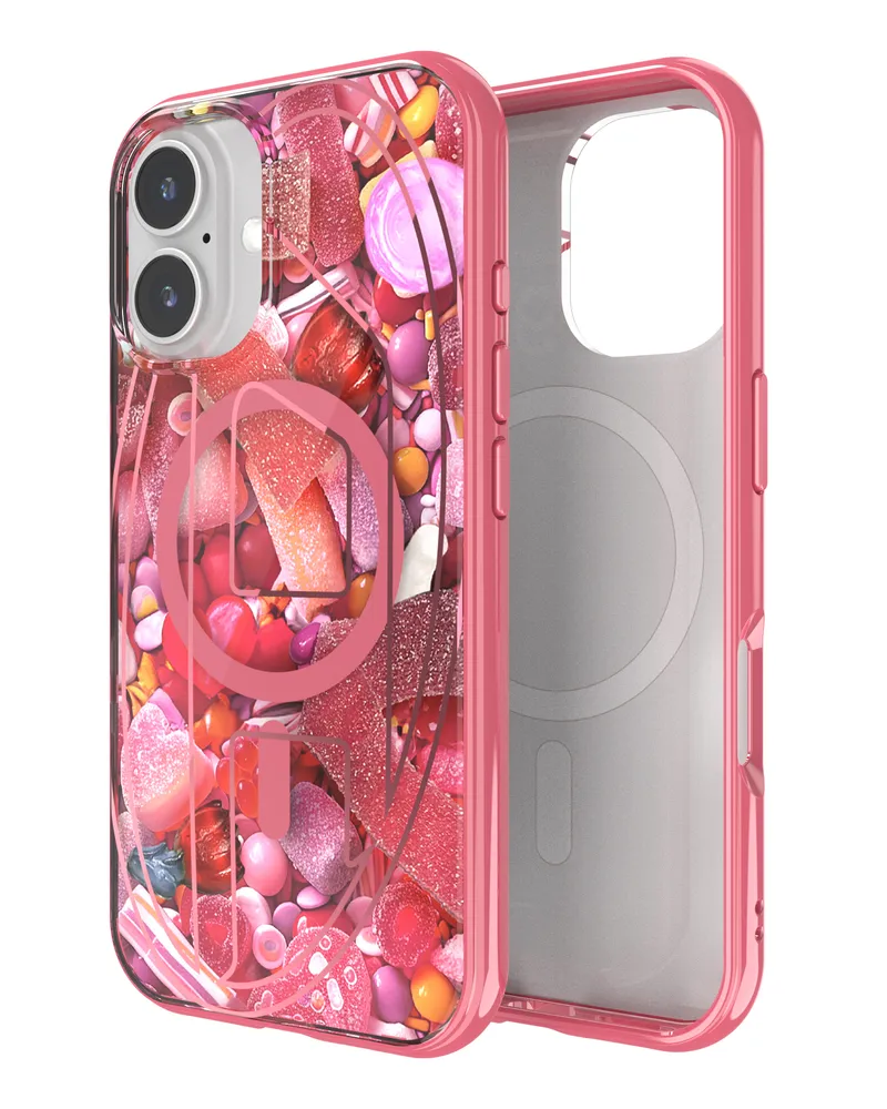 Diesel Oval D Hülle mit MagSafe iPhone 16 - Schutzhüllen - Unisex - Rosa Rosa