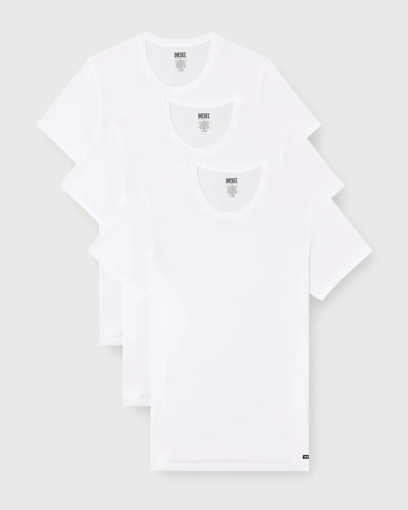 Diesel T-Shirts im Dreierpack - Oberteile - Herren - Weiss Weiss