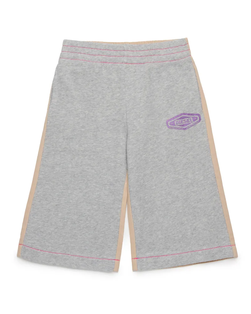 Diesel Trackhose aus Jersey und Gabardine - Hosen - Damen - Grau Grau