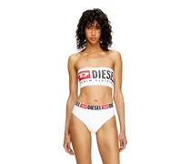 Trägerloser BH mit Maxi-Logo - BHs - Damen - Weiss