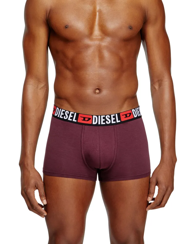 Diesel Retropants im Dreierpack mit umlaufendem Logo am Bund - Boxershorts - Herren - Bunt Bunt