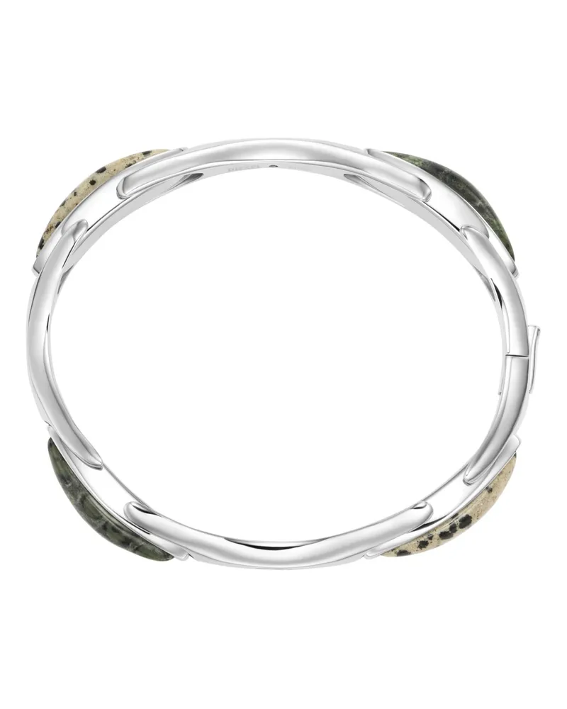 Diesel Armreif aus Edelstahl - Armbänder - Unisex - Silber Silber