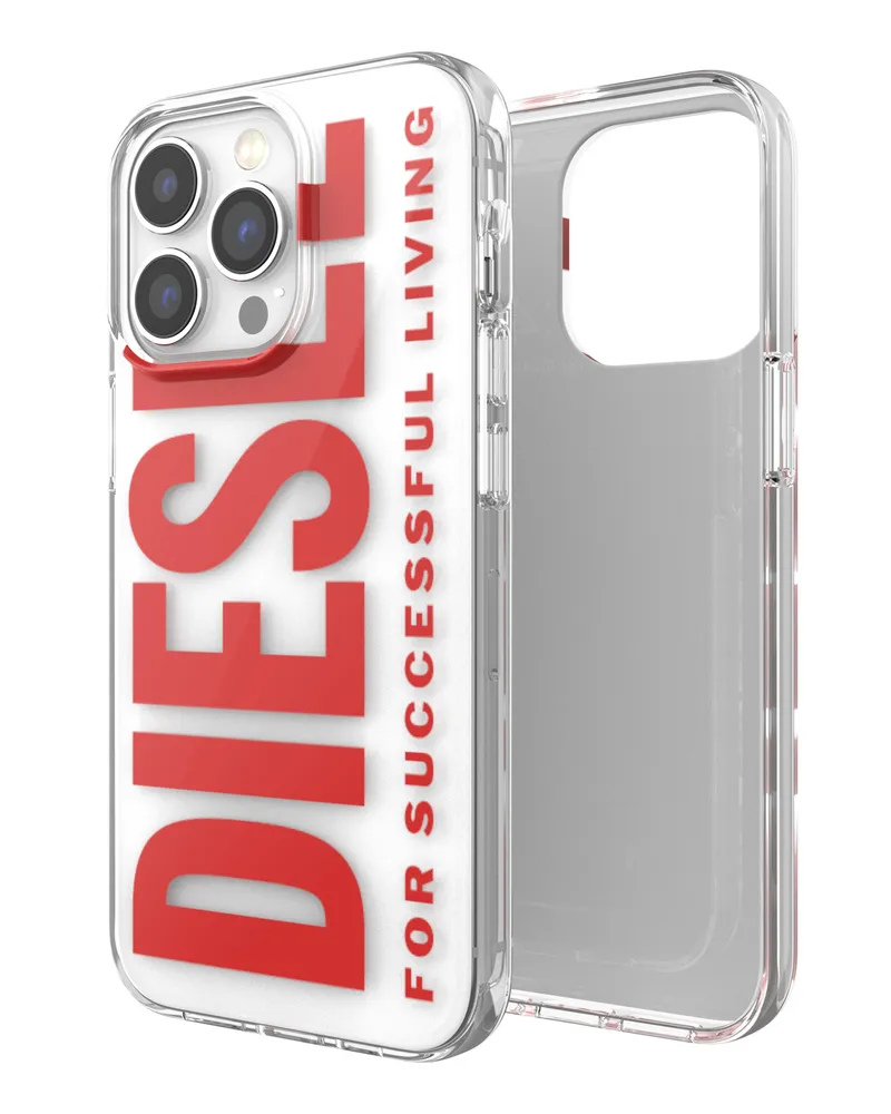 Diesel TPU-case für iPhone 13 / 13 Pro - Schutzhüllen - Unisex - Rot Rot
