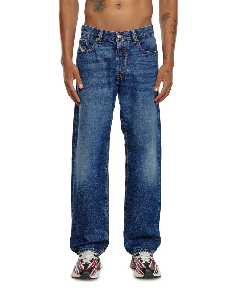 Diesel Regular Jeans - 2024 D-Macs - Jeans - Herren - Blau Blau