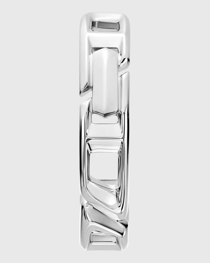 Diesel Creole aus sterlingsilber - Ohrringe - Unisex - Silber Silber