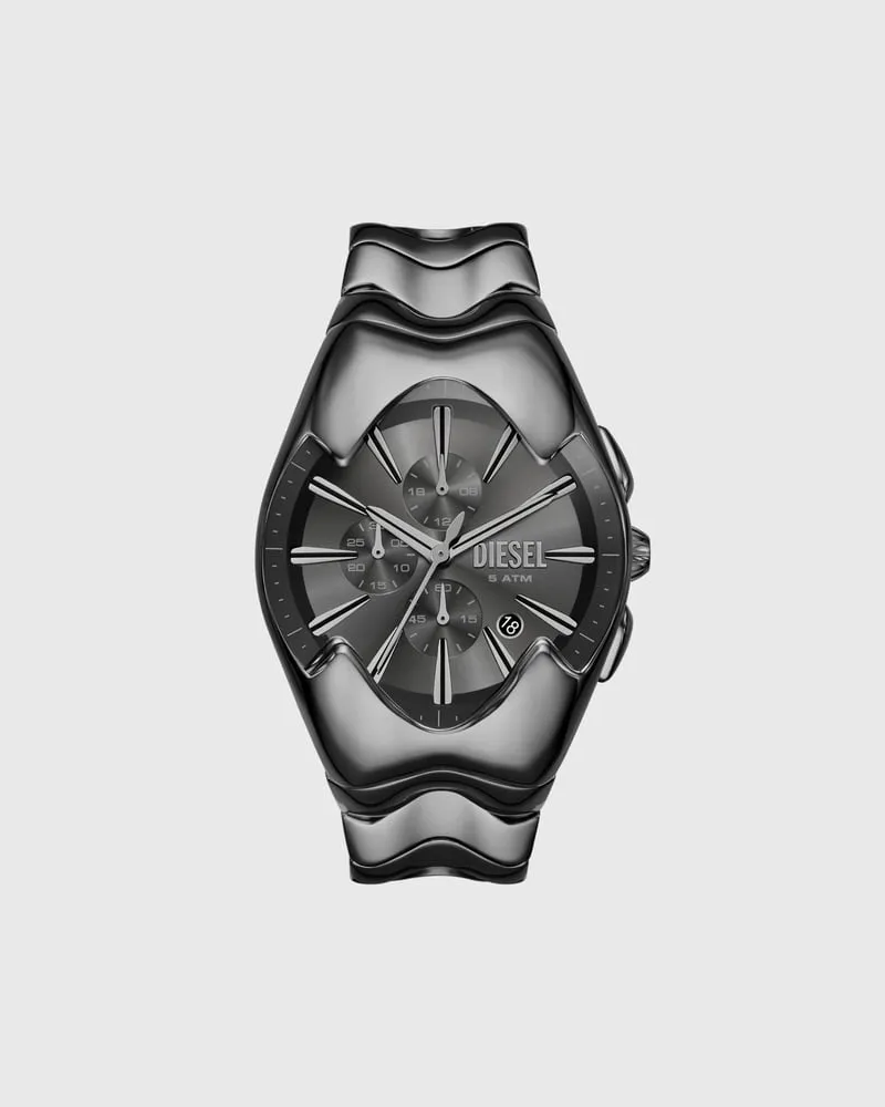 Diesel Mercurial Armbanduhr aus Edelstahl - Uhren - Herren - Grau Grau