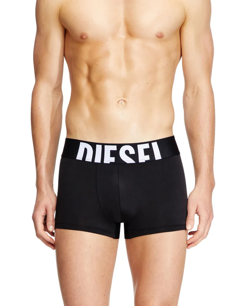 Diesel Retropants im Dreierpack aus Mikrofaser - Boxershorts - Herren - Schwarz Schwarz